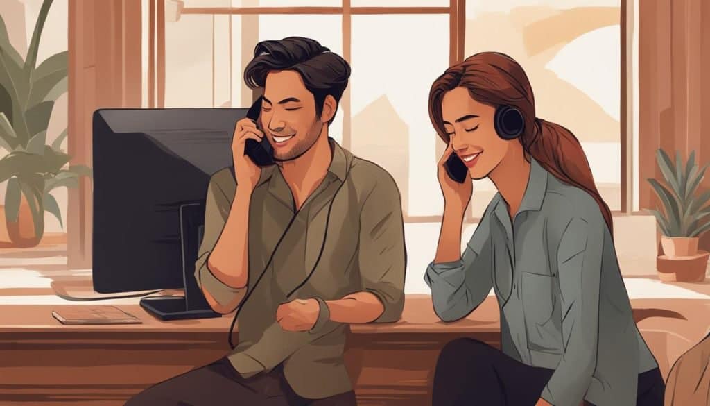 Authentic connection through voice communication