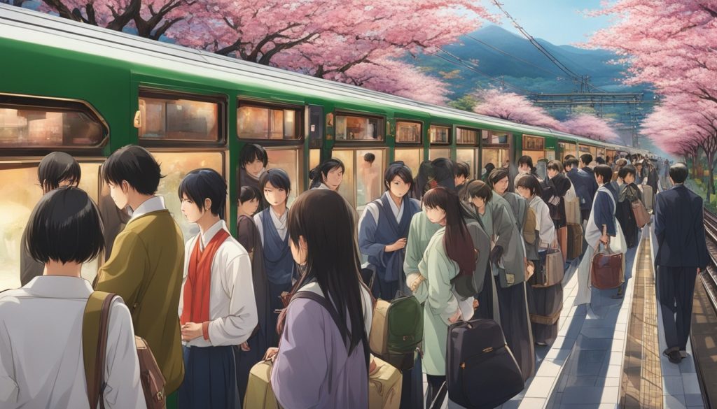 Train travel in Japan